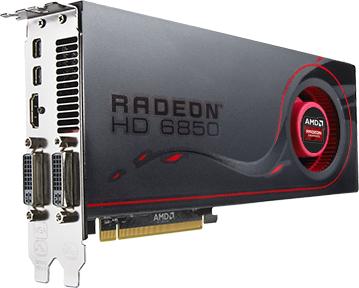 Видеокарта AMD Radeon HD 6850