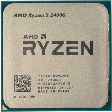 Процессор AMD Ryzen 5 2400G Raven Ridge
