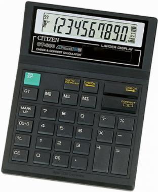 Калькулятор Citizen CT-600