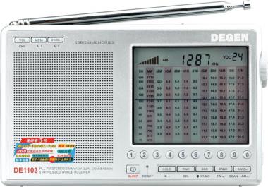 инструкции для радиоприёмника Degen DE-1103
