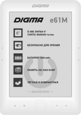Электронная книга Digma е61M