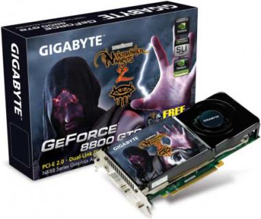 Видеокарта GigaByte GeForce 8800 GTS 650 Mhz PCI-E 2.0