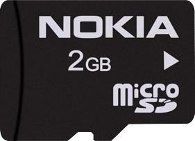 Карта памяти Nokia MU-37 (microSD 2Гб)