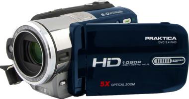 Видеокамера Praktica DVC 5.4 HDMI