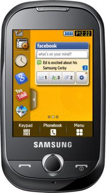 Сотовый телефон Samsung Corby S3650