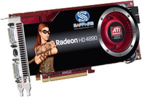 Видеокарта Sapphire Radeon HD 4890 850 Mhz PCI-E 2.0