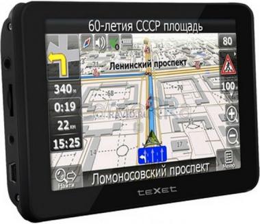 GPS-навигатор TeXet TN-522HD DVR